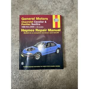 Haynes 38016 Manual Pontiac Sunfire Chevrolet Chevy Cavalier 1995 - 2001 OBOX2